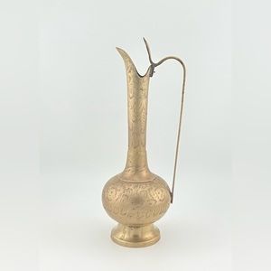 Brass Accent Vase